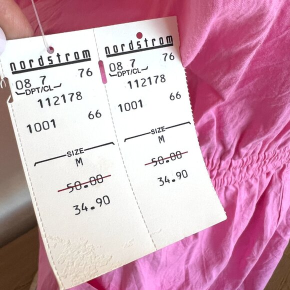 80's NWT LA BLANCA - Pink Romper - Size Medium - Picture 8 of 13